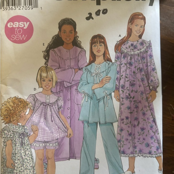 Lot of six vintage sewing patterns, men women, kids(6 patterns🪡🧵 - Picture 3 of 13